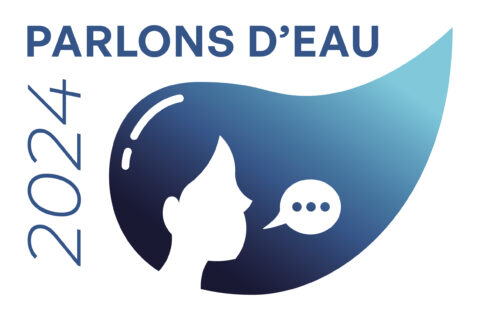 femme qui parle, à la chevelure en forme de goutte, parlons d'eau 2024
